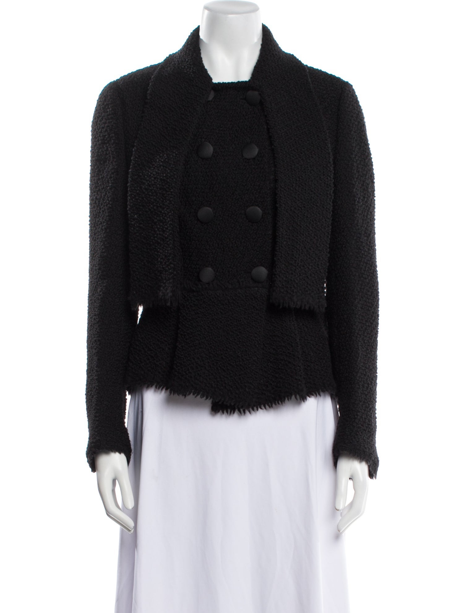 Dolce & Gabbana Tweed Pattern Jacket