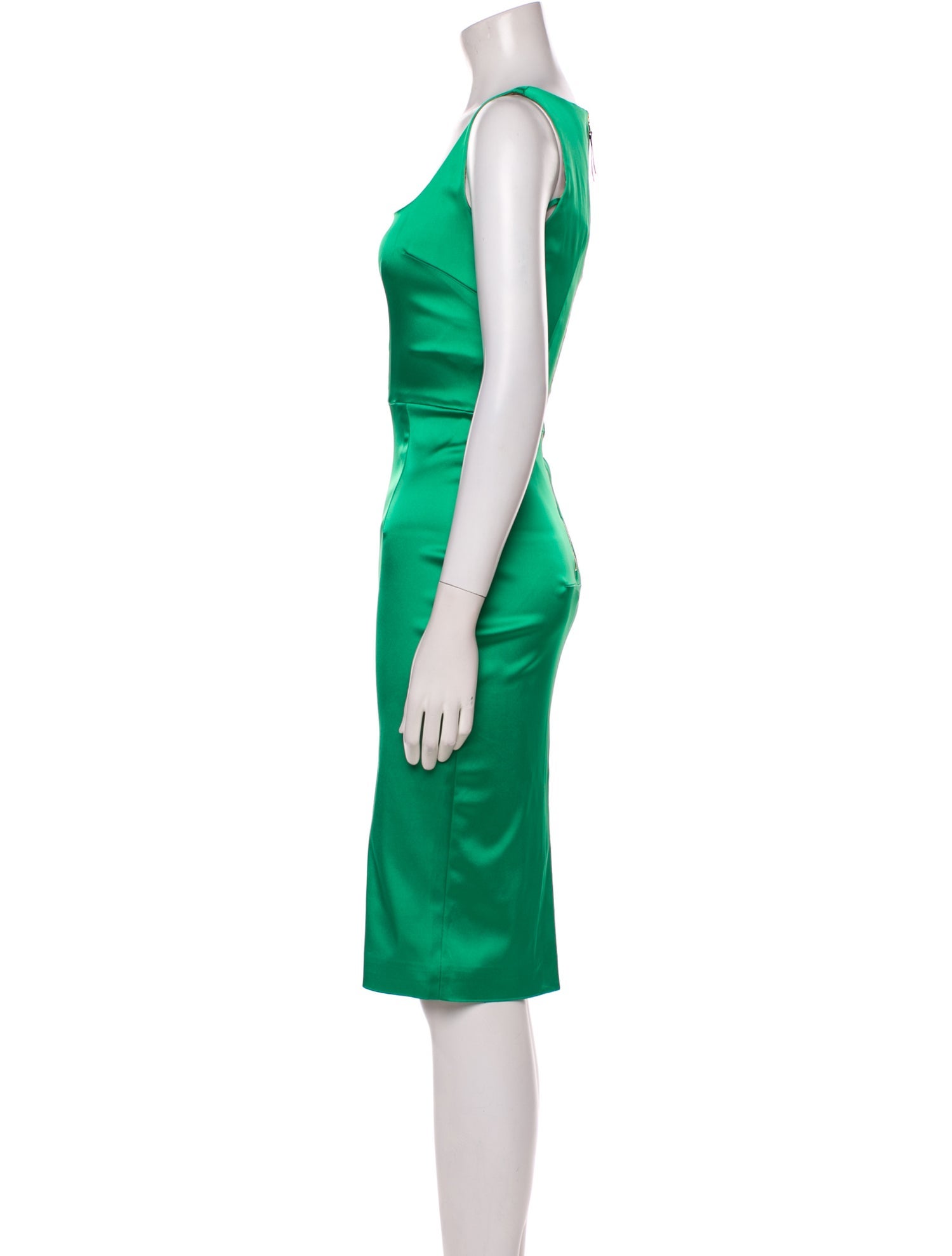 D&G Square Neckline Knee-Length Dress