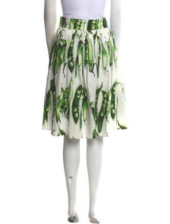 Dolce & Gabbana Printed Knee-Length Skirt