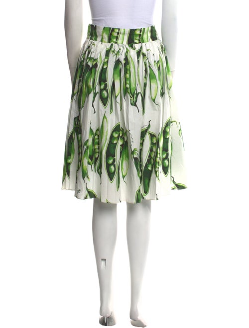 Dolce & Gabbana Printed Knee-Length Skirt