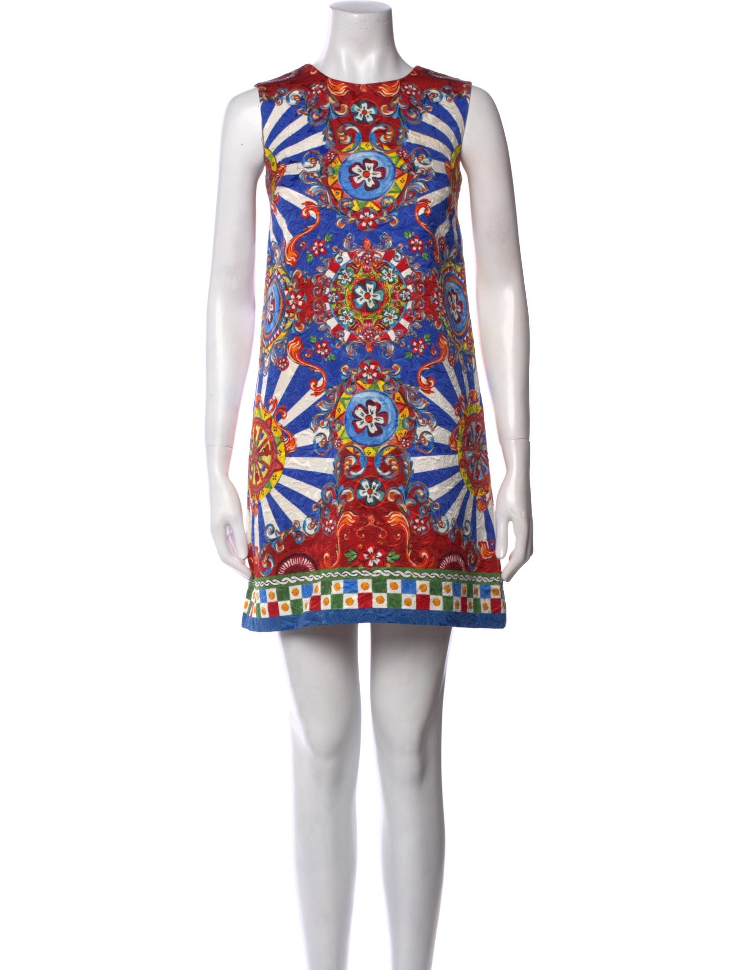 Dolce & Gabbana Printed Mini Dress