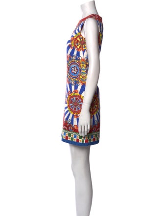 Dolce & Gabbana Printed Mini Dress