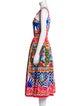 Dolce & Gabbana Printed Long Dress