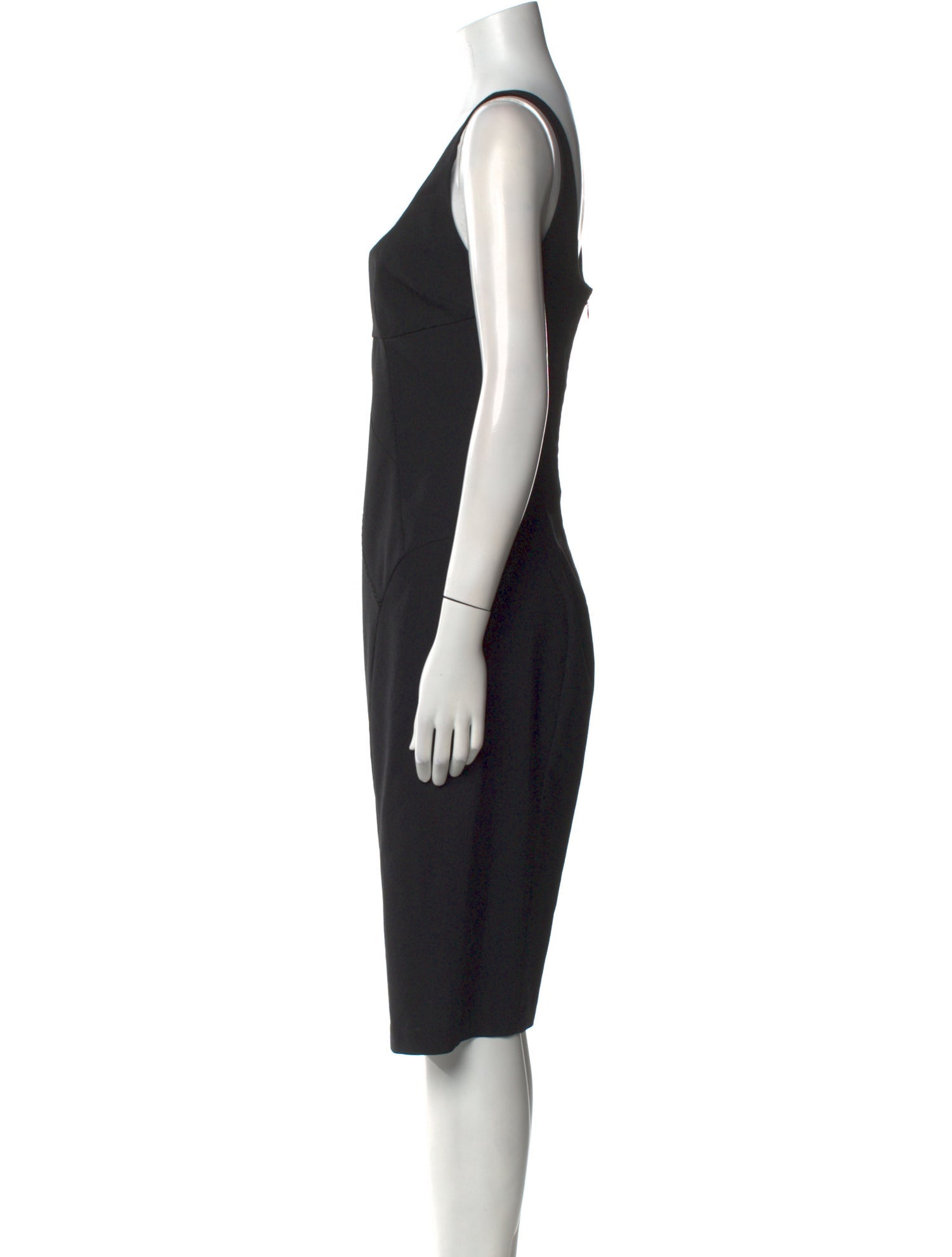 D&G Scoop Neck Midi Length Dress