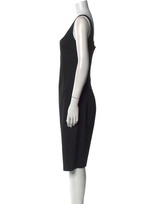 D&G Scoop Neck Midi Length Dress