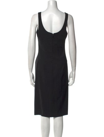 D&G Scoop Neck Midi Length Dress