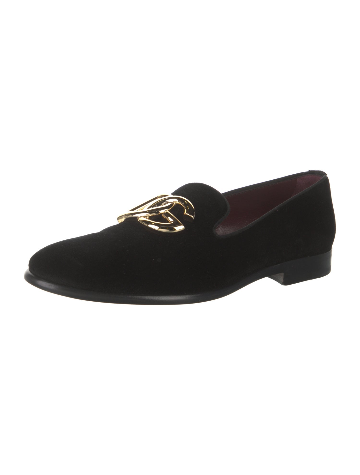 Dolce & Gabbana Velvet Loafers
