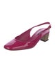 Dolce & Gabbana Patent Leather Slingback Pumps