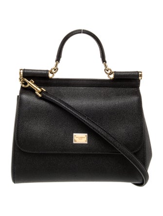Dolce & Gabbana Leather Miss Sicily Small