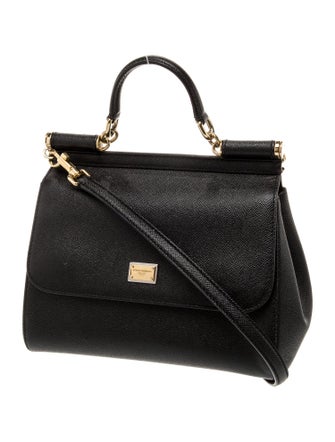 Dolce & Gabbana Leather Miss Sicily Small
