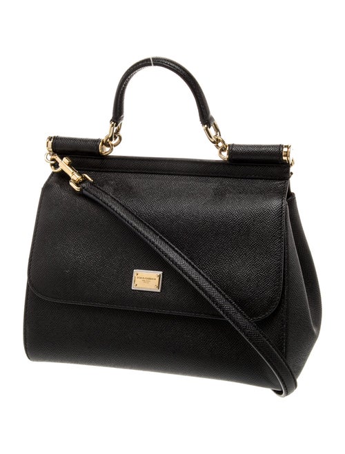 Dolce & Gabbana Leather Miss Sicily Small