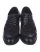 Dolce & Gabbana Leather Lasercut Accents Oxfords