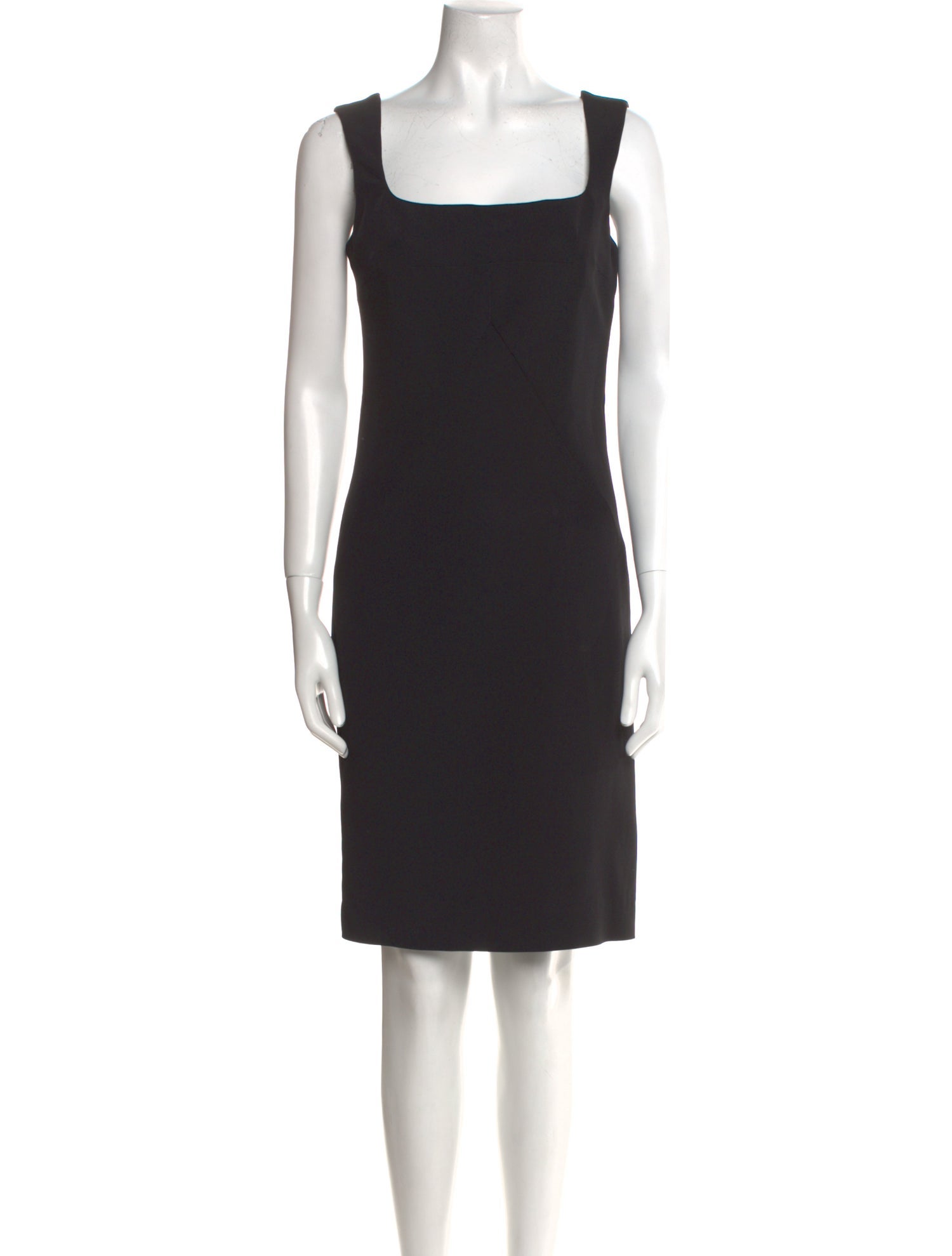 Dolce & Gabbana Square Neckline Knee-Length Dress
