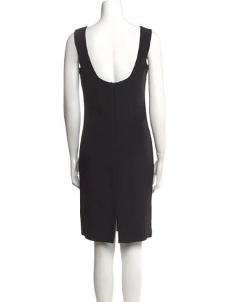 Dolce & Gabbana Square Neckline Knee-Length Dress