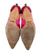 Dolce & Gabbana Suede Colorblock Pattern Pumps