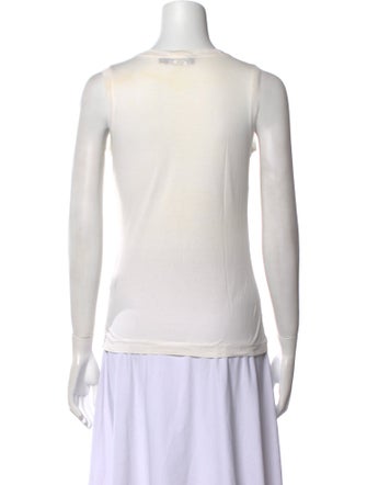 Dolce & Gabbana Graphic Print Scoop Neck Top