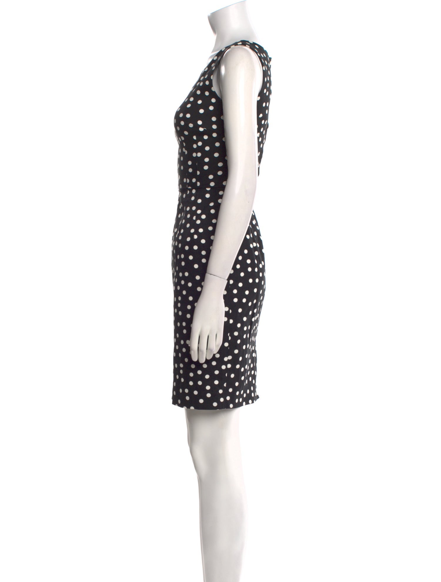 Dolce & Gabbana Polka Dot Print Mini Dress