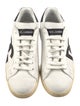 Dolce & Gabbana Leather Graphic Print Sneakers