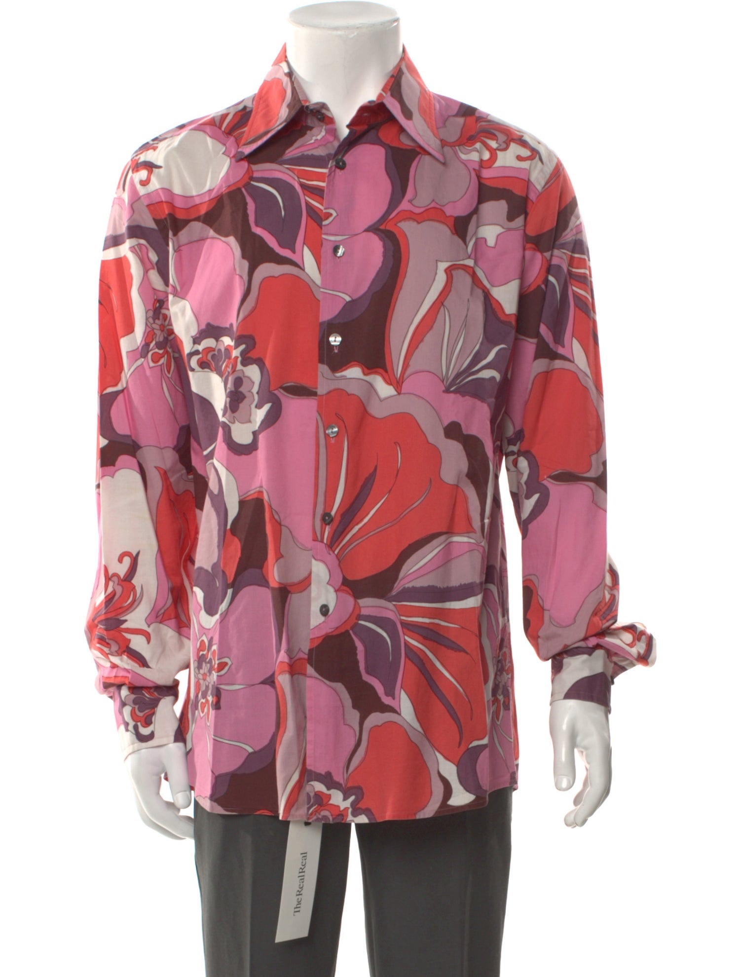 Dolce & Gabbana Graphic Print Long Sleeve Shirt