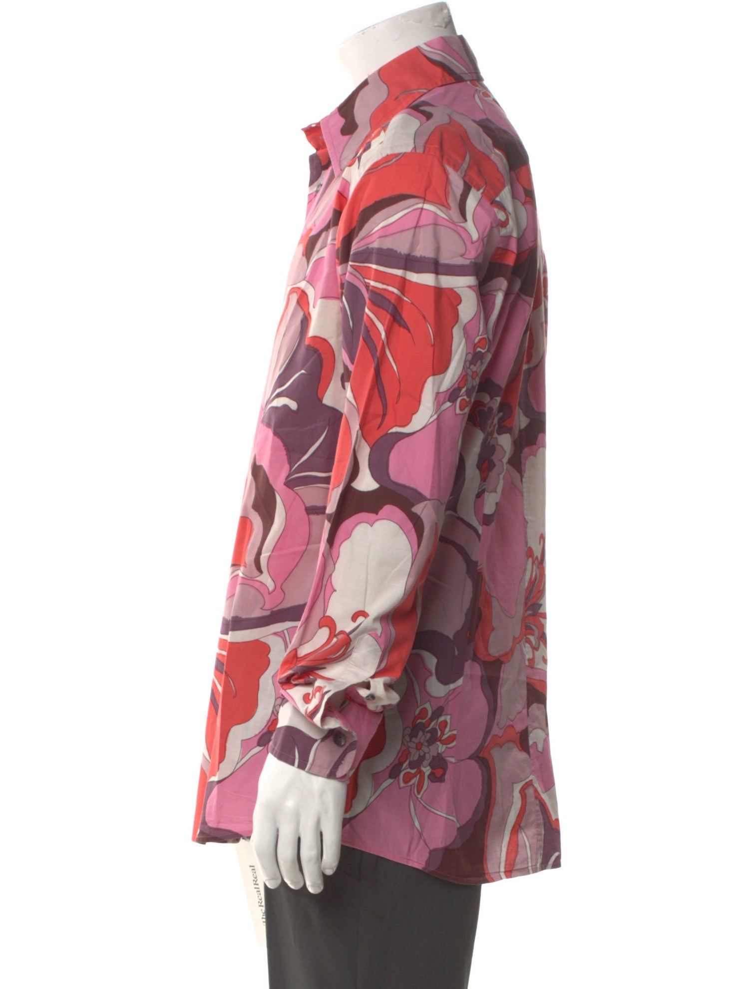 Dolce & Gabbana Graphic Print Long Sleeve Shirt