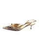 Dolce & Gabbana Karung Slingback Pumps