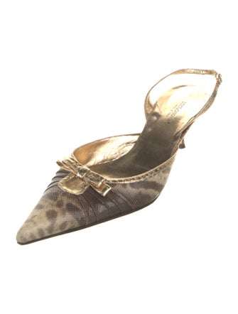 Dolce & Gabbana Karung Slingback Pumps