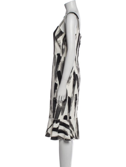 Dolce & Gabbana Printed Knee-Length Dress