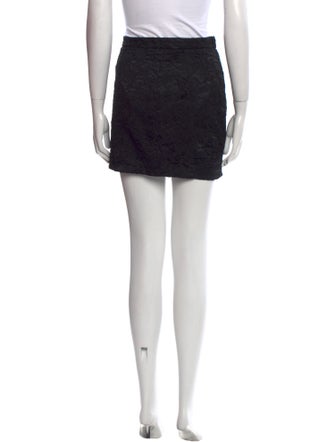 Dolce & Gabbana Lace Trim Embellishment Mini Skirt