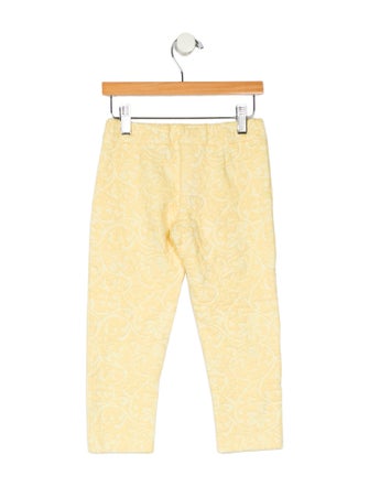 Dolce & Gabbana Girls' Patterned Casual Pants