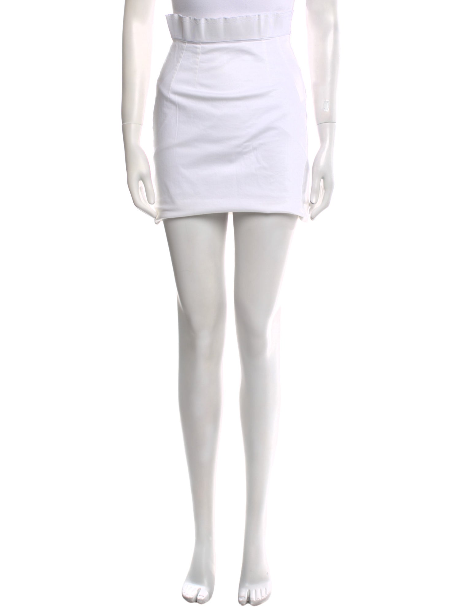 Dolce & Gabbana Grosgrain Trim Mini Skirt