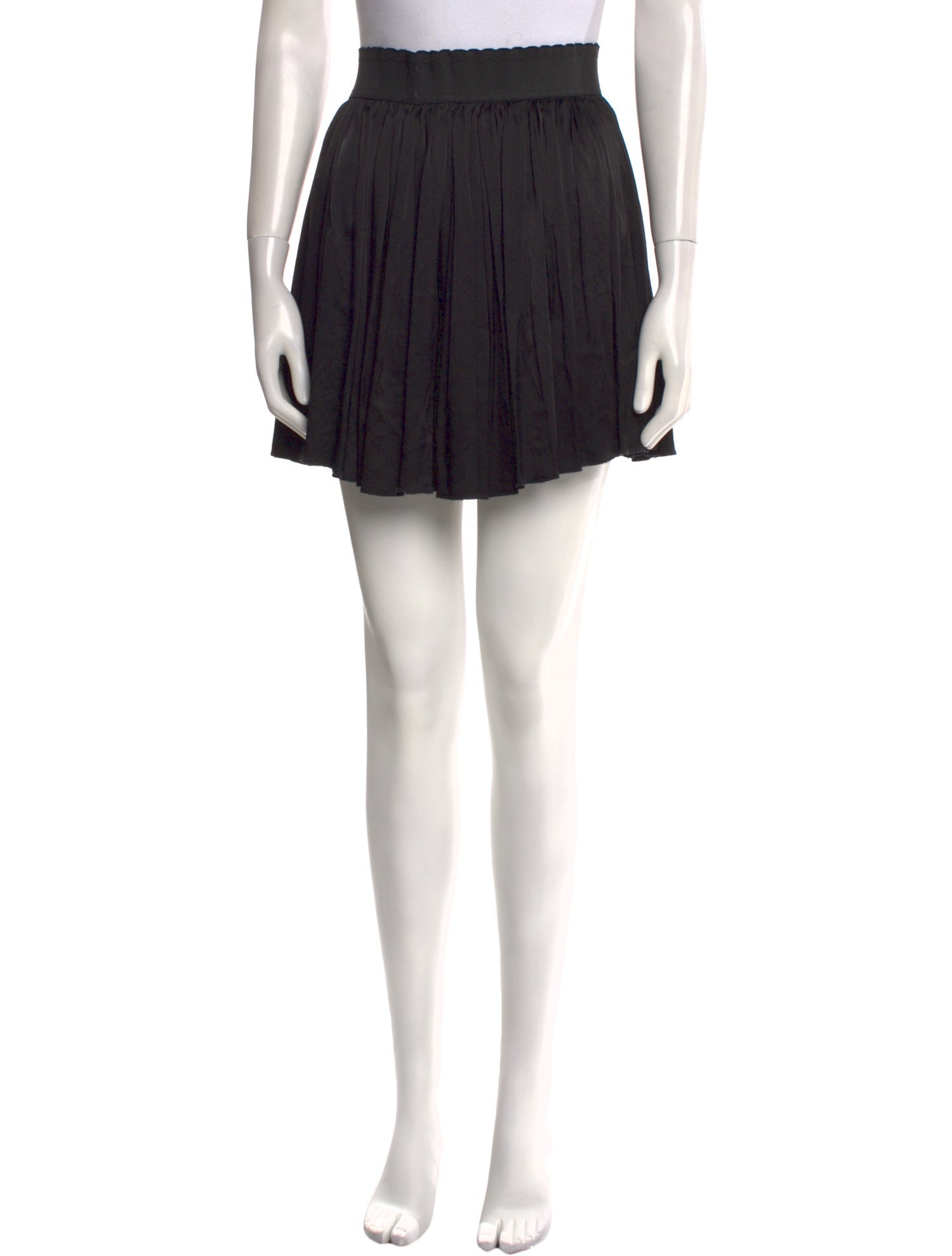 Dolce & Gabbana Silk Mini Skirt