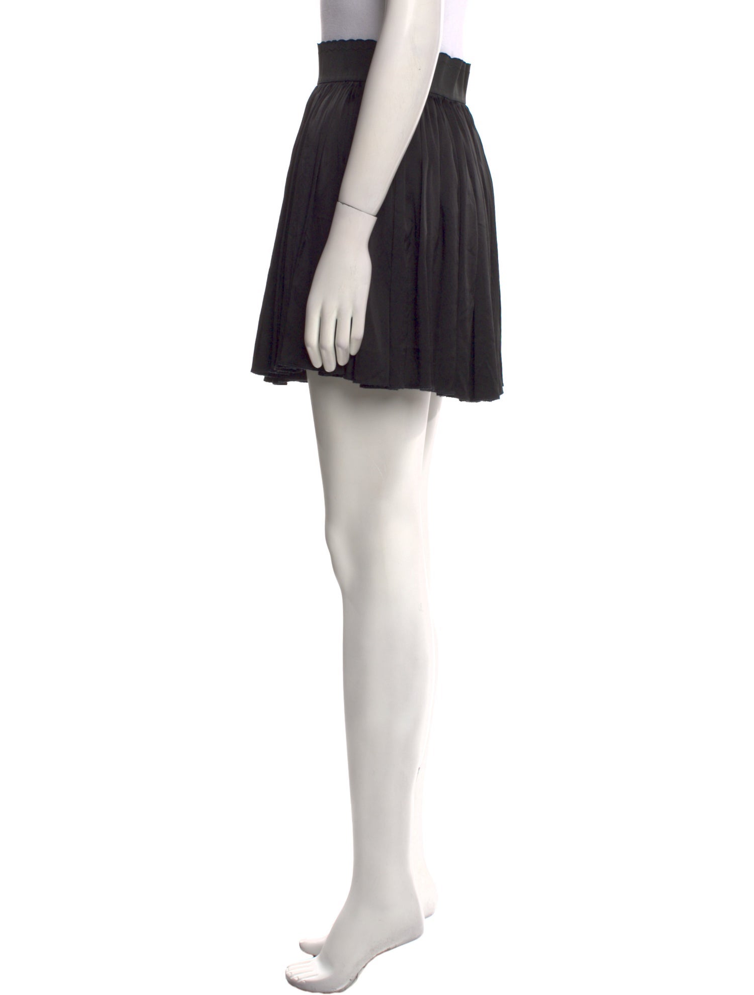 Dolce & Gabbana Silk Mini Skirt