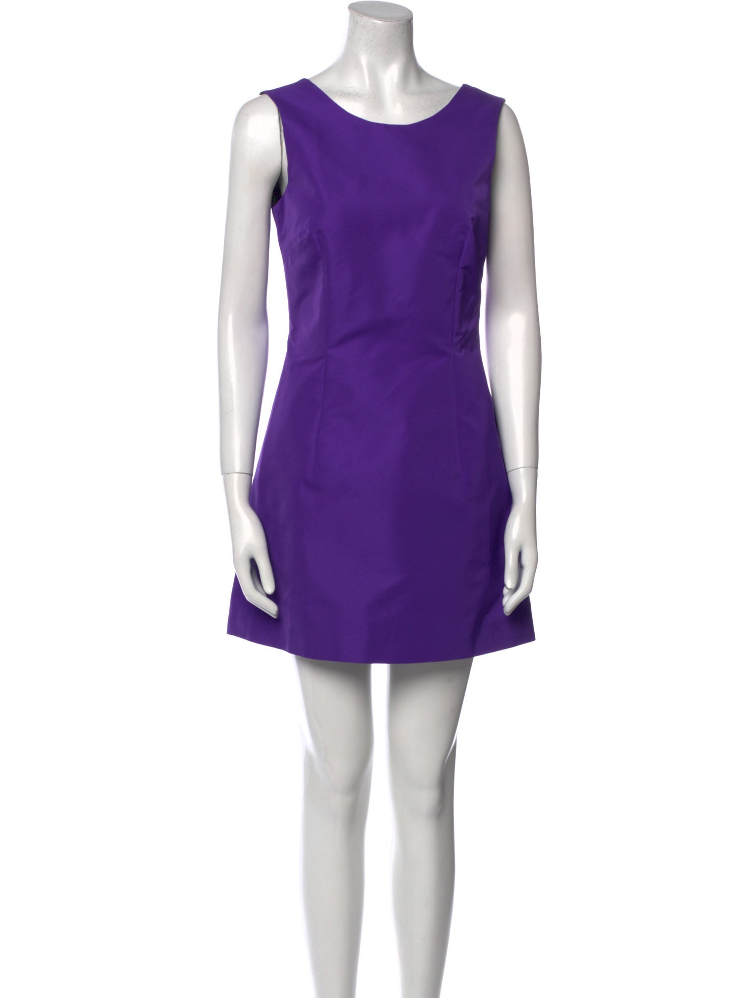 Dolce & Gabbana Scoop Neck Mini Dress