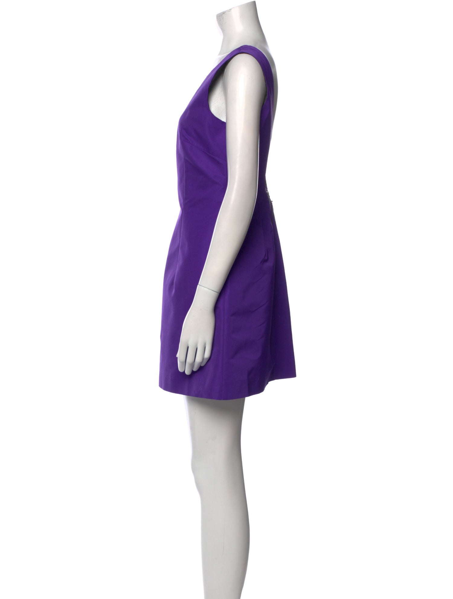 Dolce & Gabbana Scoop Neck Mini Dress