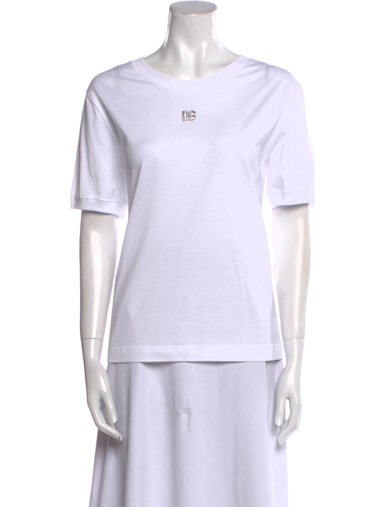 Dolce & Gabbana Crew Neck Short Sleeve T-Shirt