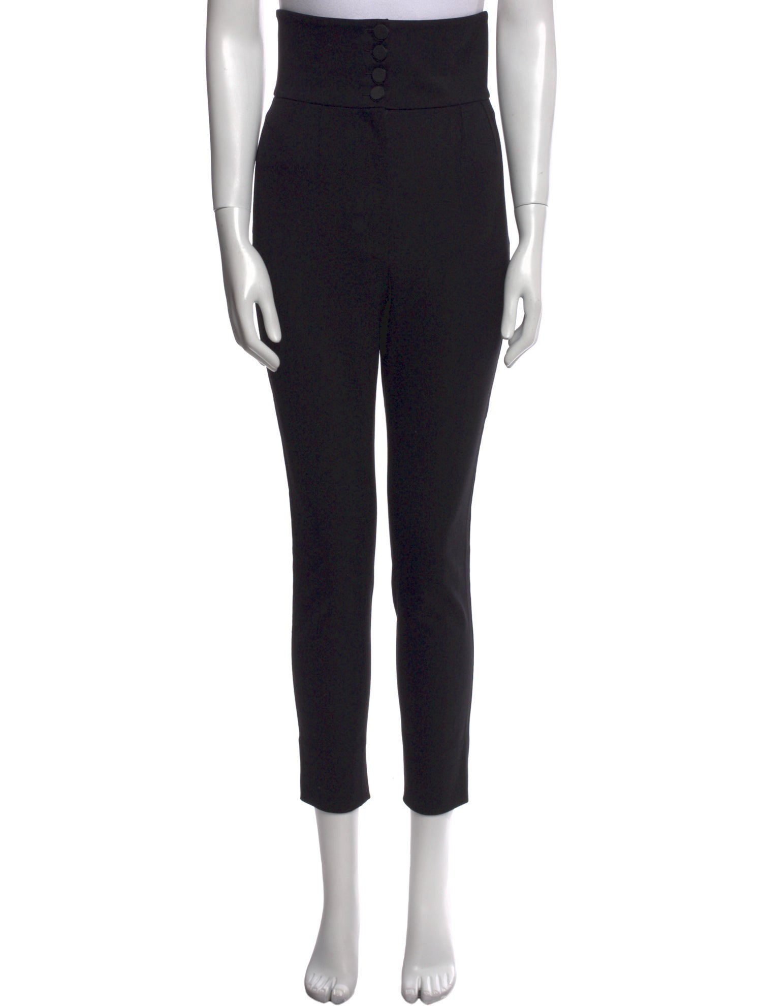 Dolce & Gabbana Virgin Wool Skinny Leg Pants