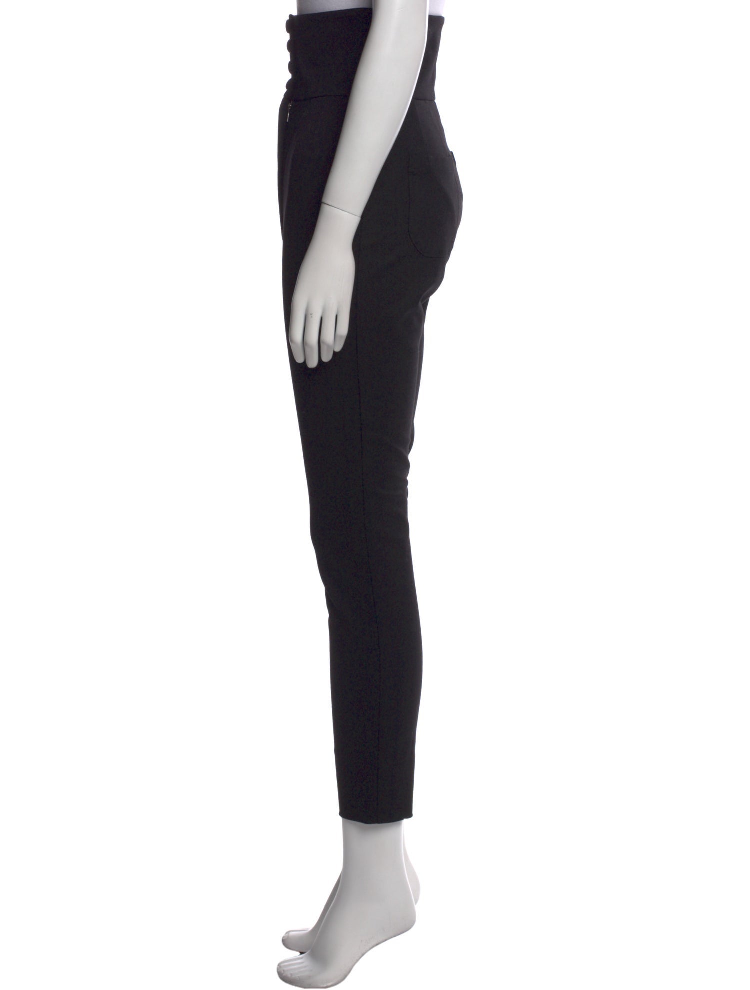 Dolce & Gabbana Virgin Wool Skinny Leg Pants