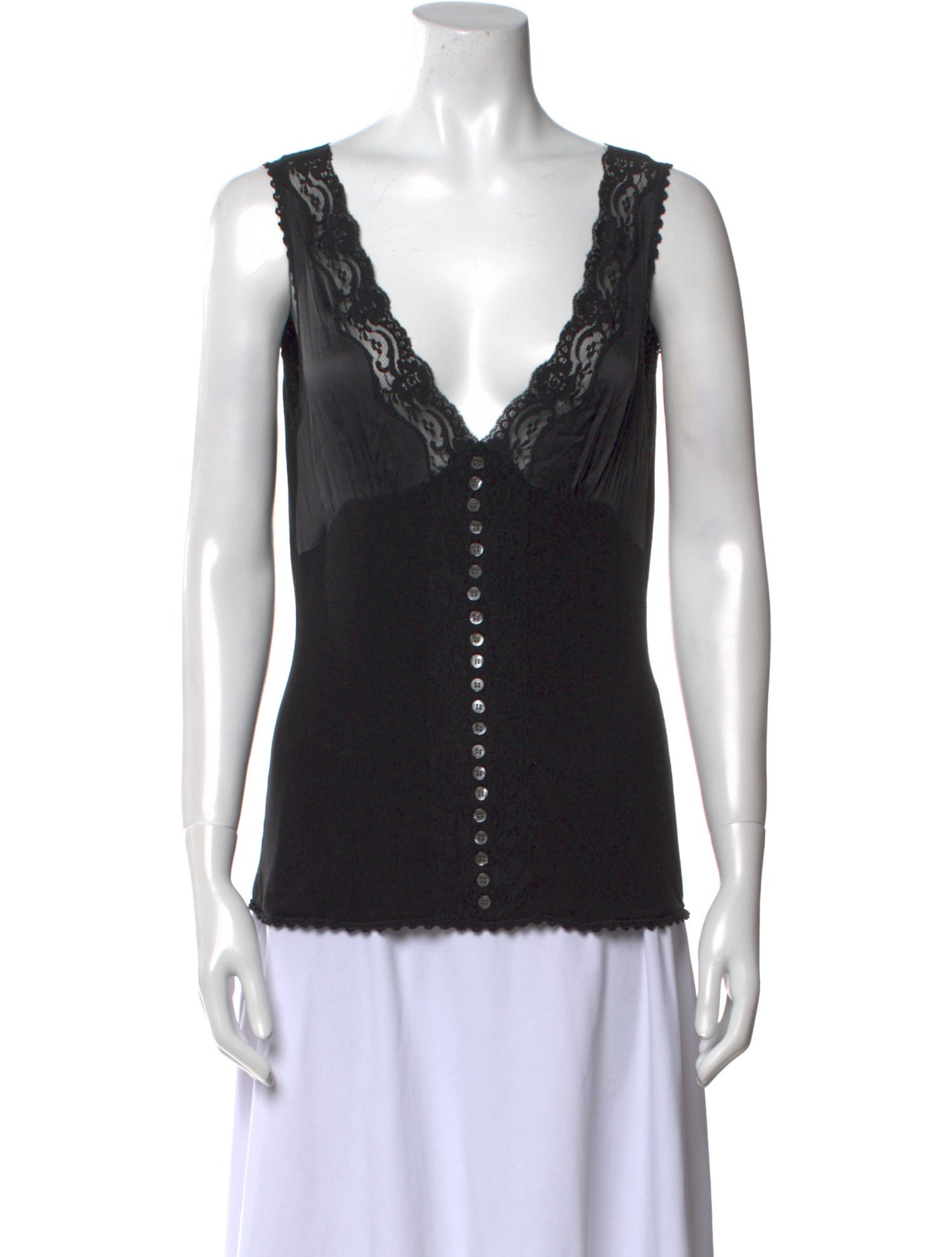 Dolce & Gabbana Vintage V-Neck Top