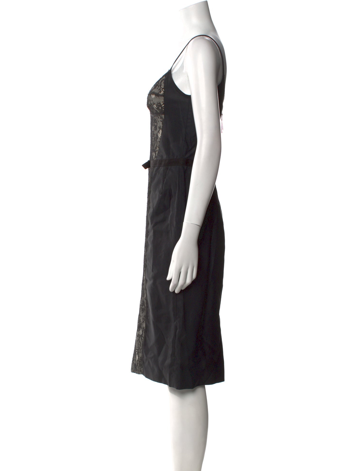 D&G Lace Pattern Knee-Length Dress