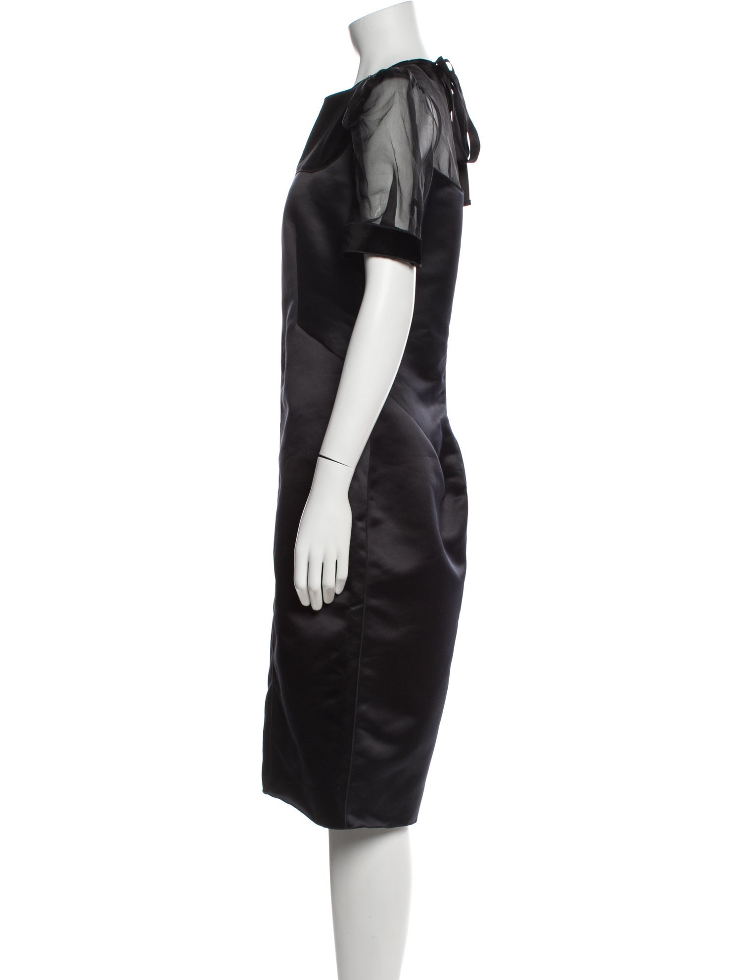 D&G Crew Neck Midi Length Dress