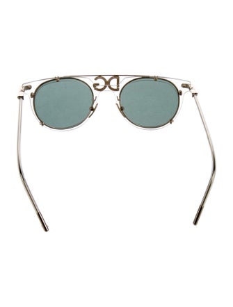 Dolce & Gabbana Round Tinted Sunglasses