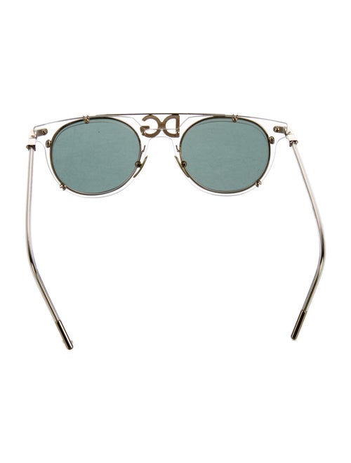 Dolce & Gabbana Round Tinted Sunglasses
