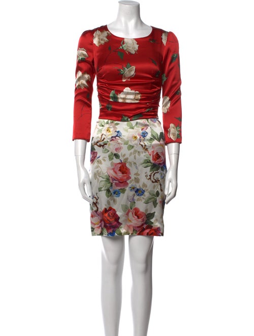 Dolce & Gabbana Silk Mini Dress