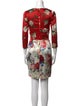 Dolce & Gabbana Silk Mini Dress
