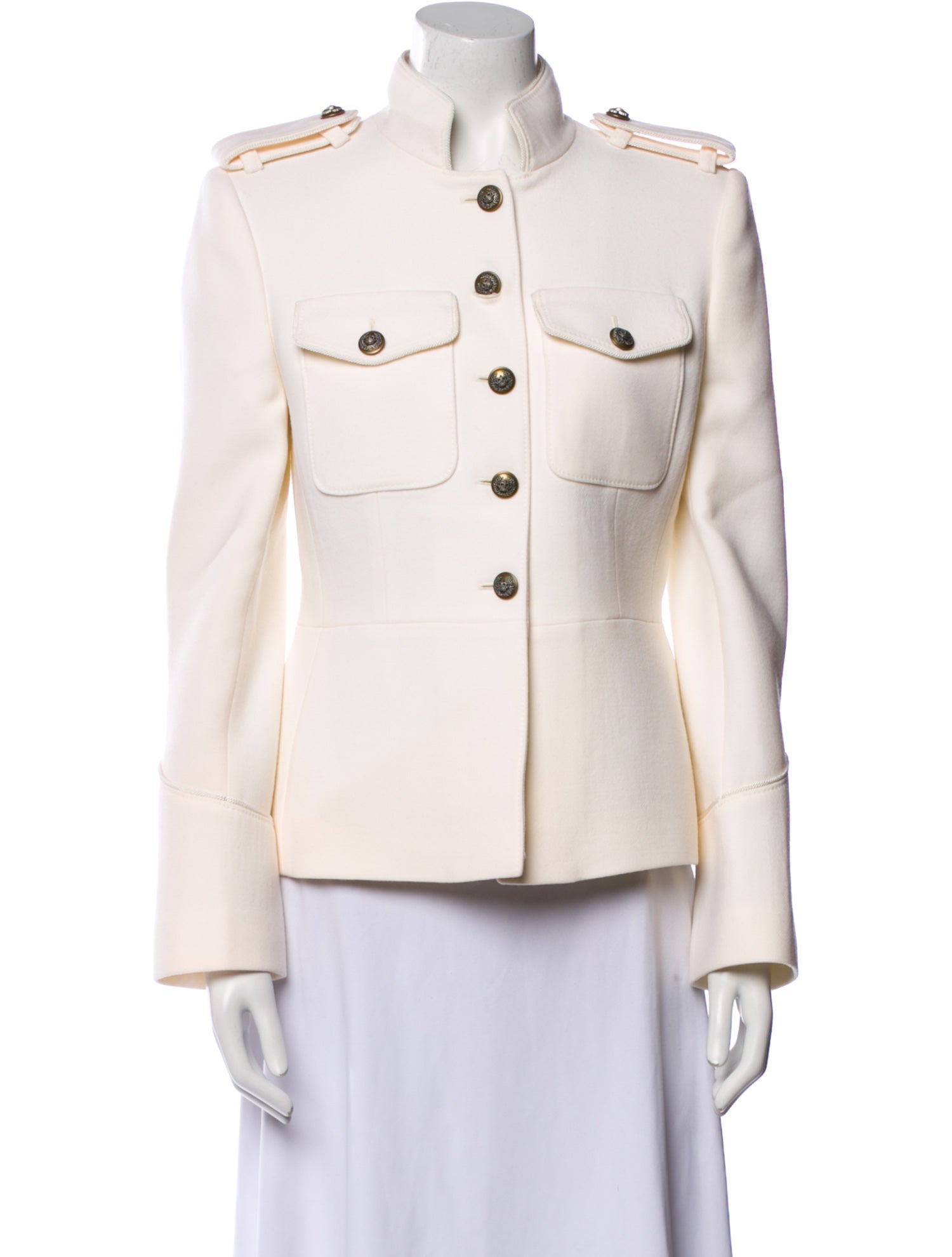 Dolce & Gabbana Virgin Wool Fur Jacket