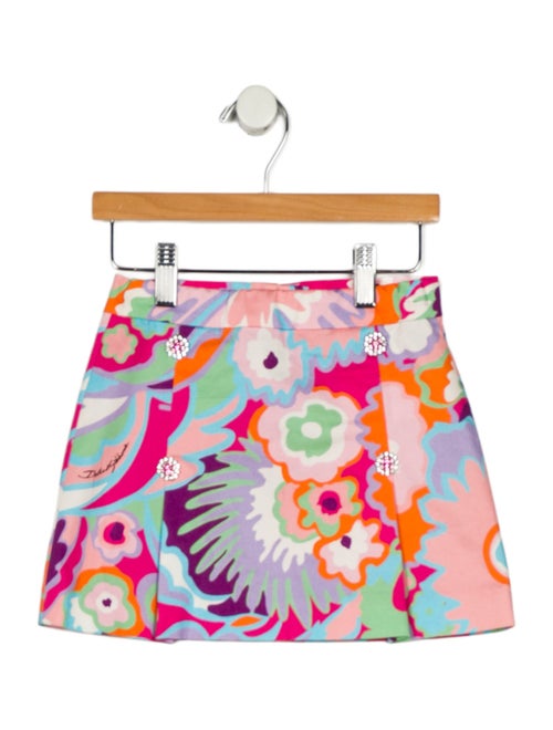 Dolce & Gabbana Toddler Girls' Retro Print Skirt