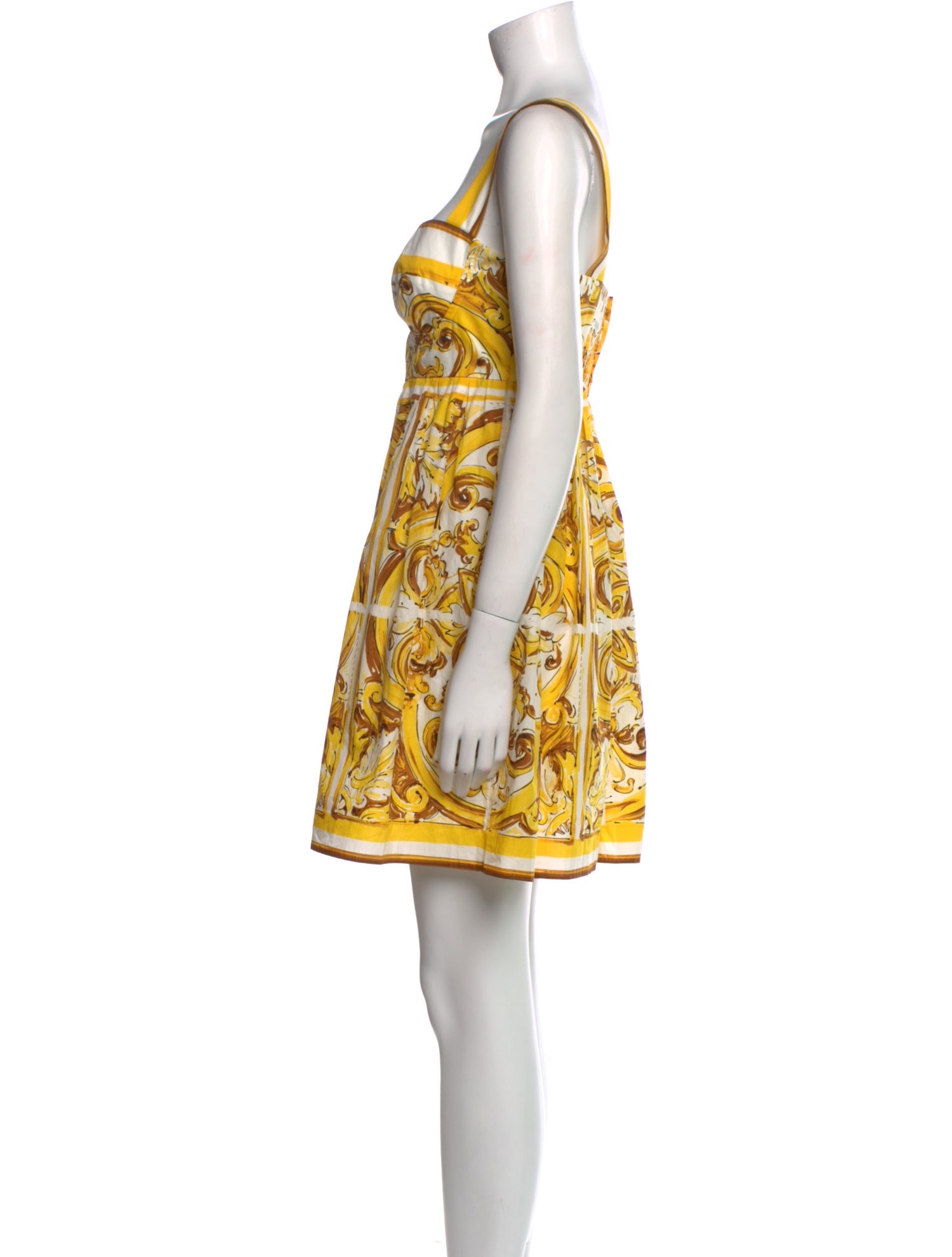 Dolce & Gabbana Printed Mini Dress w/ Tags