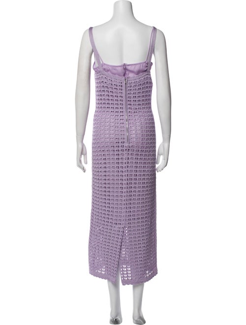 Dolce & Gabbana Square Neckline Long Dress