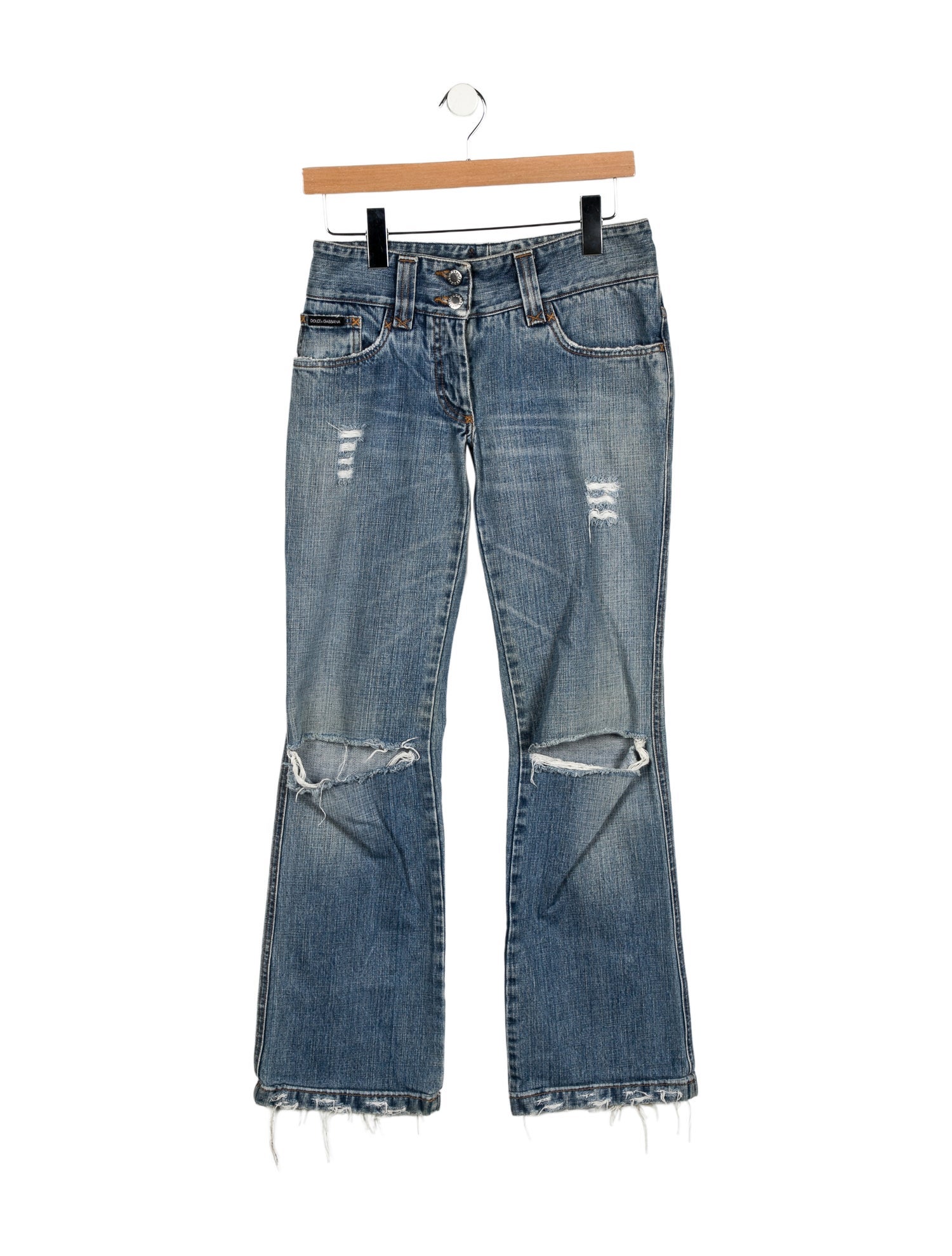 Dolce & Gabbana Vintage Wide Leg Jeans