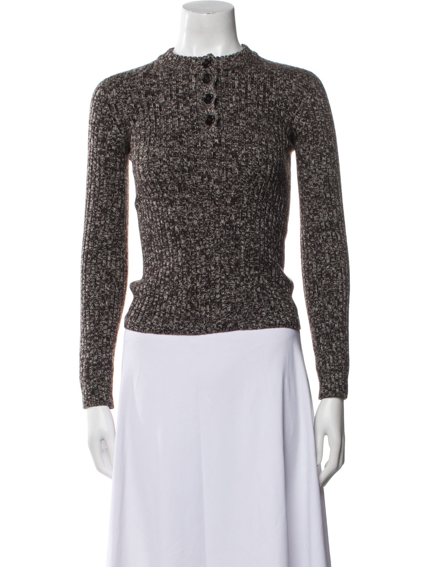 Dolce & Gabbana Virgin Wool Printed Sweater